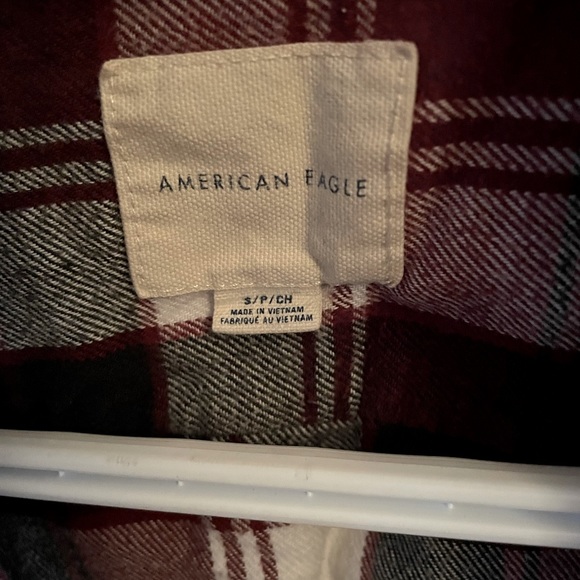 American Eagle checkered flannel - Picture 3 of 3